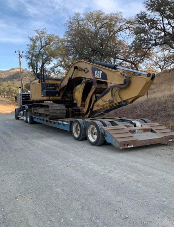 Equipment transportation services by Strode Engineering